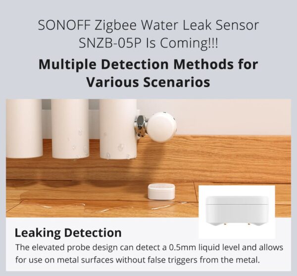 Sonoff ZigBee Smart Water Leak Sensor SNZB-05P - Image 13
