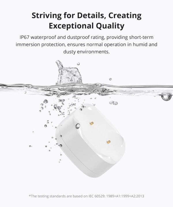 Sonoff ZigBee Smart Water Leak Sensor SNZB-05P - Image 11