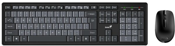 Genius Keyboard-Mouse Set Wireless Dual Colour KM-8200 English