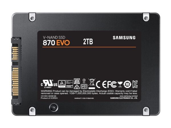Samsung EVO 870 SATA 2.5" SSD 2TB MZ-77E2T0 - Image 2