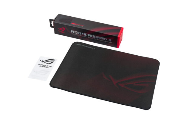 ASUS Gaming Mousepad XXL Water/Oil/Dust Resistant ROG SCABBARD II 400x900 Black - Image 3