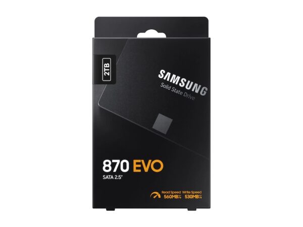 Samsung EVO 870 SATA 2.5" SSD 2TB MZ-77E2T0 - Image 6