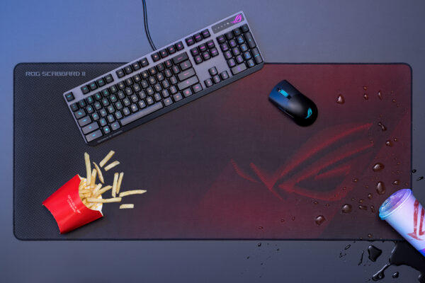 ASUS Gaming Mousepad XXL Water/Oil/Dust Resistant ROG SCABBARD II 400x900 Black - Image 8