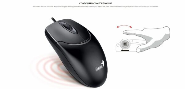 Genius Keyboard-Mouse Set Wired KM-200 Russian - Image 8