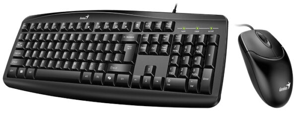Genius Keyboard-Mouse Set Wired KM-200 Russian - Image 2