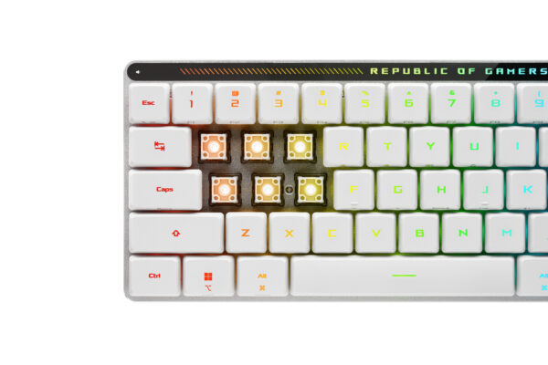 ASUS Gaming Keyboard Mechnanical Tri-Mode 2.4Ghz/Bluetooth/USB WristRest ROG STRIX SCOPE II 96 Wireless NXSW - Image 7