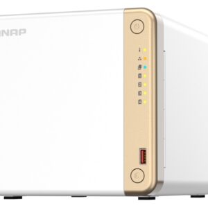 QNAP NAS 4-Bay Tower Intel Dual-Core, 4GB RAM, PCIe Slot, HDMI, SSD Caching & Dual Gigabit Ports TS-462