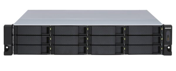 QNAP 12-Bay Rackmount JBOD Storage Enclosure with Redundant PSU TL-R1200S-RP