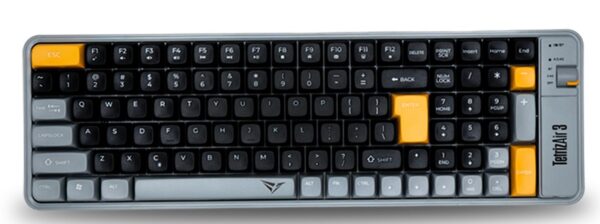 Alcatroz Keyboard Wireless 2.4G+BT Tetriz Air 3 Autumn Black