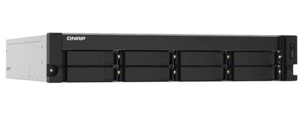 QNAP NAS 8-Bay Tower ANL Quad-Core, 4GB RAM, Redundant PSU, PCIe Slot, 10GbE SFP+ & 2.5GbE TS-832PXU-RP - Image 2