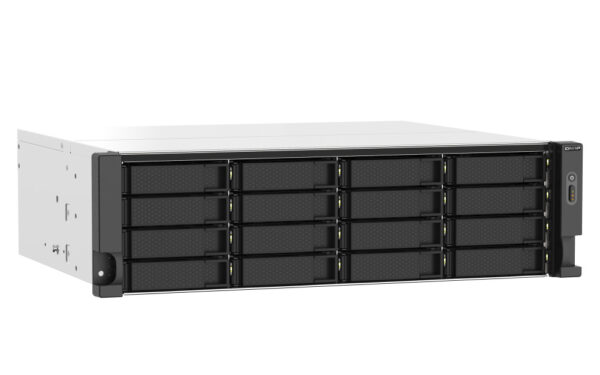 QNAP NAS 16-Bay Rackmount AMD Ryzen Quad-Core, 16GB RAM, Redundant PSU, Dual PCIe Slots & Dual 2.5GbE Ports TS-1673AU-RP-16G - Image 2