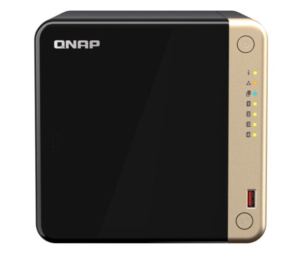 QNAP NAS 4-Bay Tower Intel Quad-Core, 8GB RAM, PCIe Slot, HDMI, SSD Caching & Dual 2.5GbE Ports TS-464 - Image 3