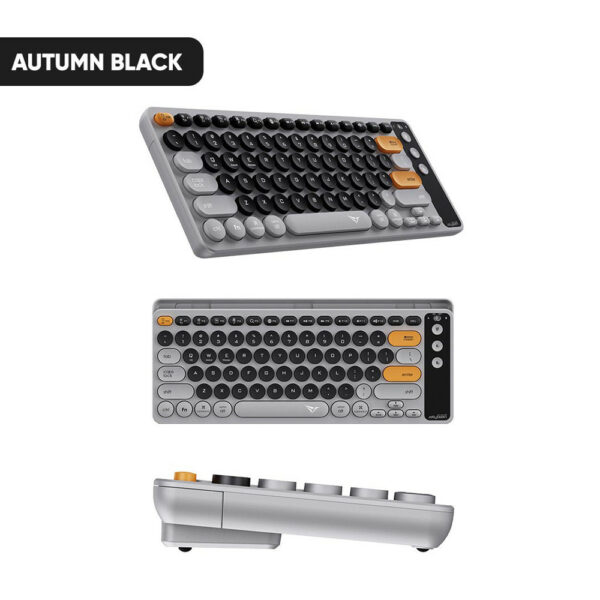 Alcatroz Keyboard Wireless 2.4G+BT Jellybean AirDock 2 Autumn Black - Image 5