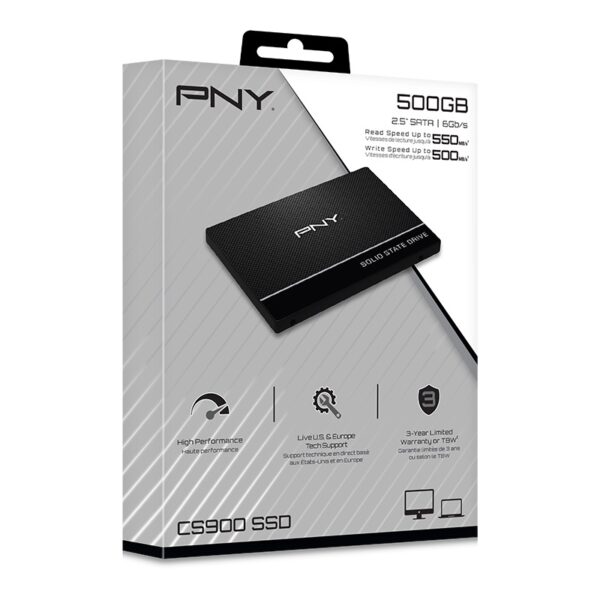 PNY SSD SATA III 500GB CS900 - Image 6