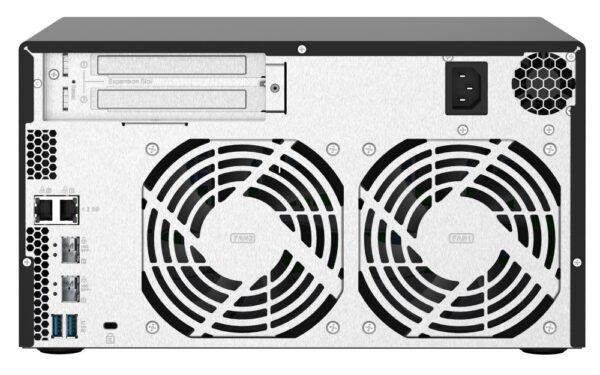 QNAP NAS 8-Bay Tower Quad-Core, 4GB RAM, PCIe Slot, 10GbE SFP+, 2.5GbE TS-832PX - Image 5