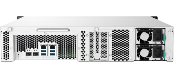 QNAP NAS 8-Bay Tower ANL Quad-Core, 4GB RAM, Redundant PSU, PCIe Slot, 10GbE SFP+ & 2.5GbE TS-832PXU-RP - Image 5