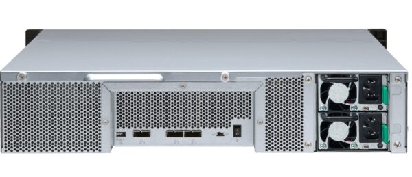 QNAP 12-Bay Rackmount JBOD Storage Enclosure with Redundant PSU TL-R1200S-RP - Image 5