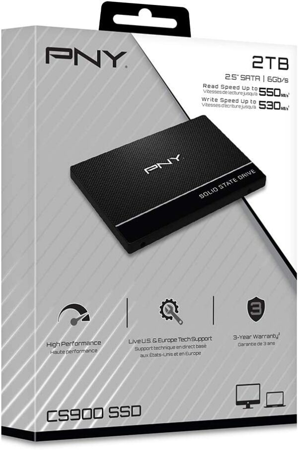 PNY SSD SATA III 2TB CS900 - Image 8