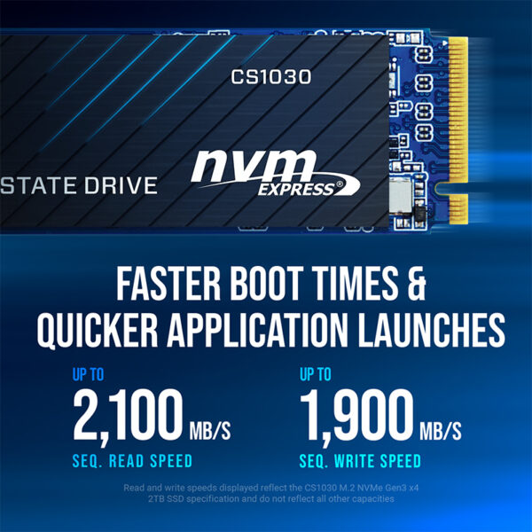 PNY SSD M.2 NVMe PCIe Gen3 250GB CS1030 - Image 3