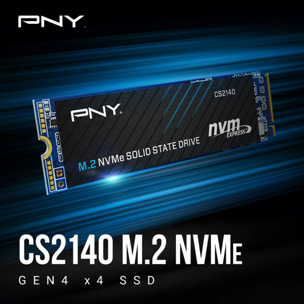 PNY SSD M.2 NVMe PCIe Gen4 1TB CS2140 - Image 2