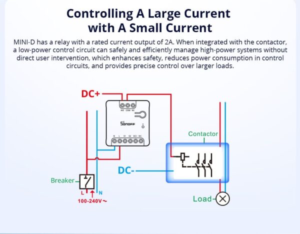 Sonoff WiFi Smart Switch MINI-D Dry Contact - Image 8