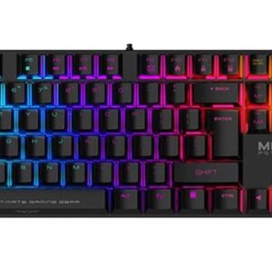 Armaggeddon Gaming Keyboard Mech 104K Clicky (Blue) MKA-7C (2024) Black