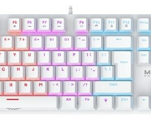 Armaggeddon Gaming Keyboard Mech 104K Linear (Red) MKA-7C (2024) White