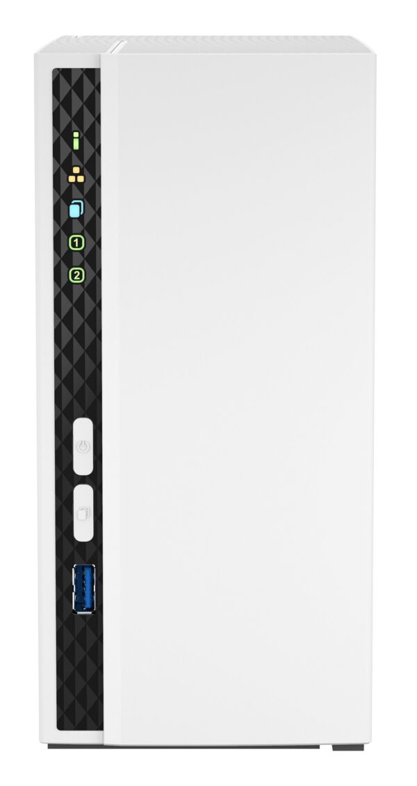 QNAP NAS 2-Bay Tower ARM Quad-Core, 2GB RAM & Gigabit Ethernet TS-233 - Image 3