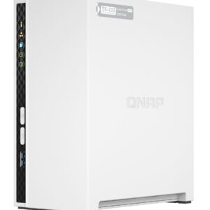 QNAP NAS 2-Bay Tower ARM Quad-Core, 2GB RAM & Gigabit Ethernet TS-233
