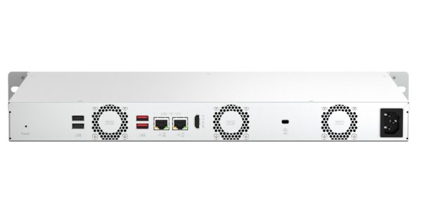 QNAP NAS 4-Bay Rackmount Intel Quad-Core, 8GB RAM, HDMI, SSD Caching & Dual 2.5GbE Ports TS-464eU - Image 2
