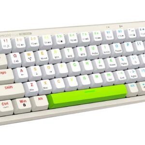 Armaggeddon Gaming Keyboard Mech 63K Linear (Red) Tri-Mode GMK-100 Spring