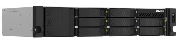 QNAP NAS 8-Bay Rackmount Short-Depth Intel Quad-Core, 8GB RAM, PCIe Slot, Dual 2.5GbE, HDMI & SSD Caching TS-864eU-8G - Image 2