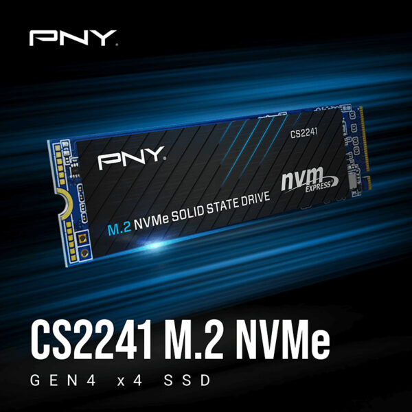 PNY SSD M.2 NVMe PCIe Gen4 500GB CS2241 - Image 2