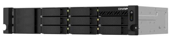 QNAP NAS 8-Bay Rackmount Short-Depth Intel Quad-Core, 8GB RAM, PCIe Slot, Dual 2.5GbE, HDMI & SSD Caching TS-864eU-8G - Image 4