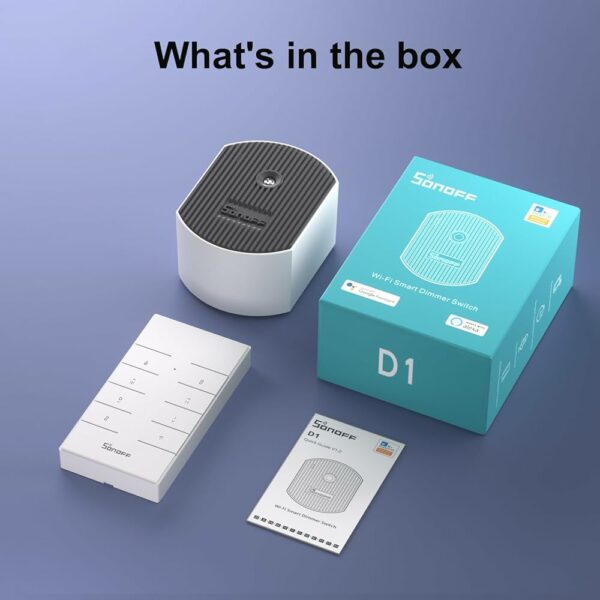 Sonoff D1 Smart Dimmer Switch with Remote Control - Image 2