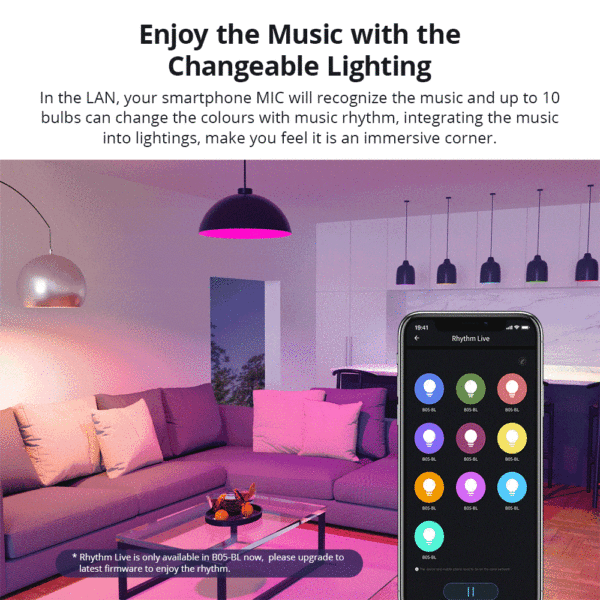 Sonoff WiFi Smart Bulb RGB B05-BL-A60 - Image 7