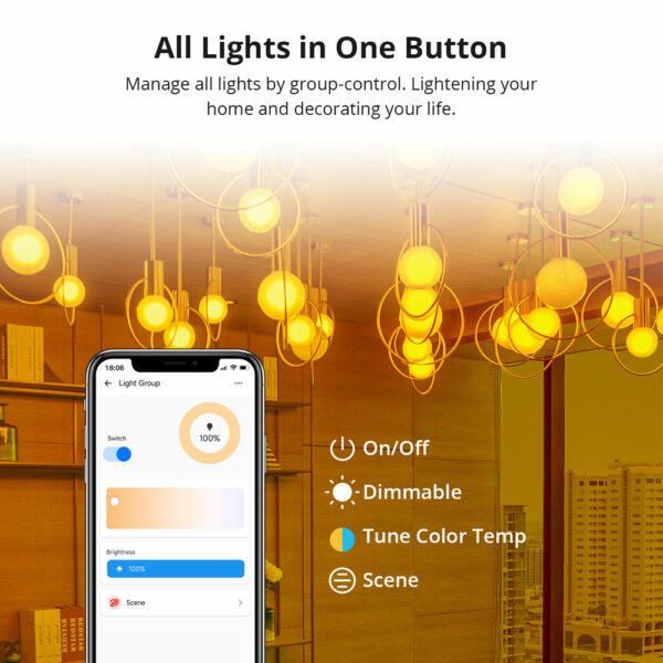 Sonoff WiFi Smart Bulb RGB B05-BL-A60 - Image 3