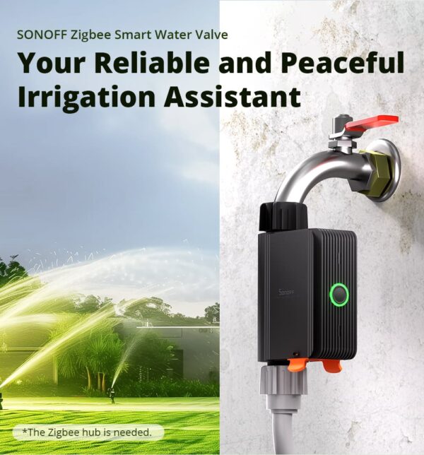 Sonoff ZigBee Smart Water Valve (irrigation System) SWV-BSP - Image 2