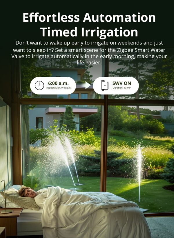 Sonoff ZigBee Smart Water Valve (irrigation System) SWV-BSP - Image 10