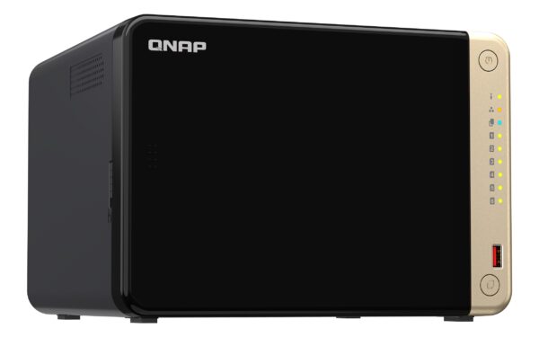 QNAP NAS 6-Bay Tower Intel Quad-Core, 8GB RAM, PCIe Slot, SSD Caching, Dual 2.5GbE & HDMI 2.0 TS-664 - Image 2